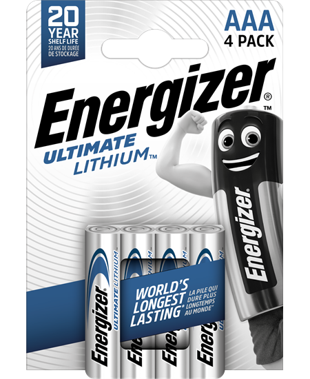 Energizer Ultimate Lithium AAA (4-pack)