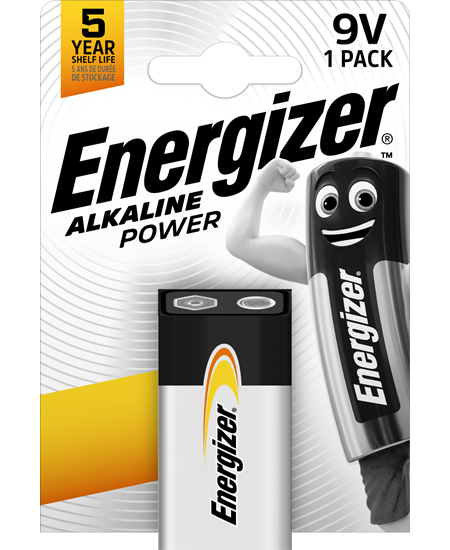 Energizer Alkaline Power 9V (1-pack)