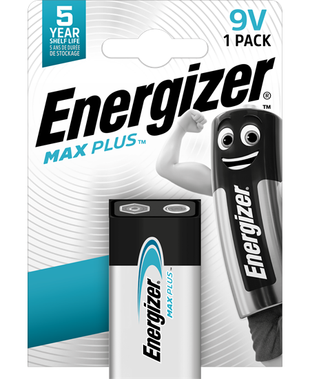 Energizer Max Plus 9v/522 (1-pack)