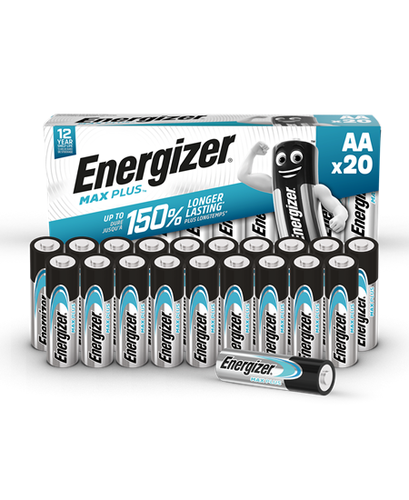 Energizer Max Plus AA/E91 (20-pack)