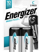 Energizer Max Plus C/E93 (2-pack)