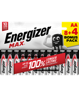 Energizer MAX AA/E91 (8+4 pack)