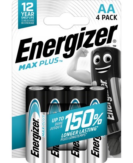 Energizer Max Plus AA/E91 (4-pack)