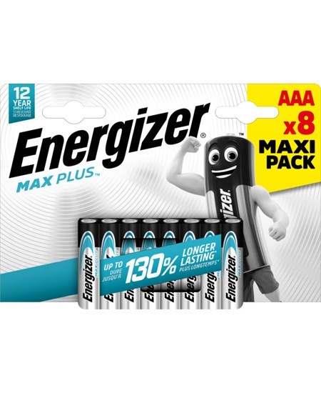 Energizer Max Plus AAA/E92 (8-pack)