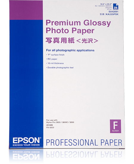 A2 Premium gloss Photo Paper 255g (25)