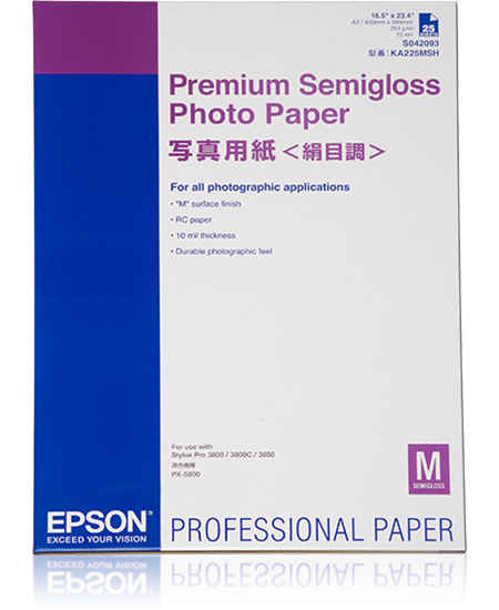 A2 Premium Semigloss Photo Paper 250g (25)