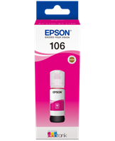 T106 EcoTank Magenta Ink bottle