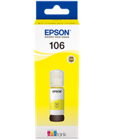 T106 EcoTank Yellow Ink bottle