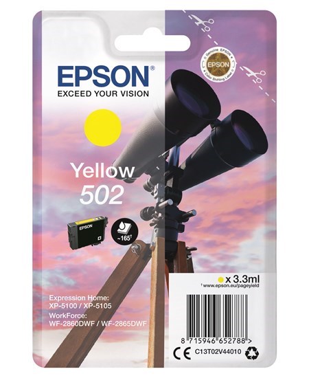 T502 Yellow Ink Cartridge