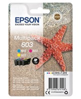 T03U Multipack 3-colours 603 Ink Cartridge
