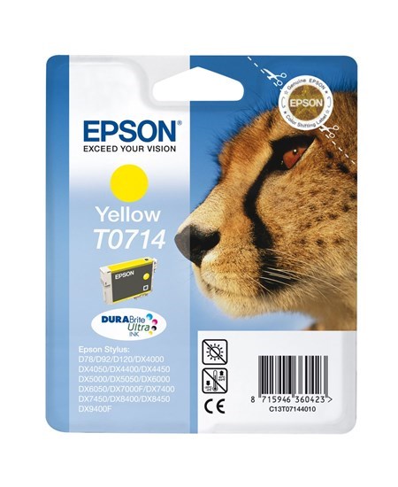 T0714 Yellow Ink Cartridge 5.5 ml