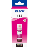 114 EcoTank Magenta Ink bottle