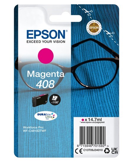 Epson 408 Magenta Ink cartridge