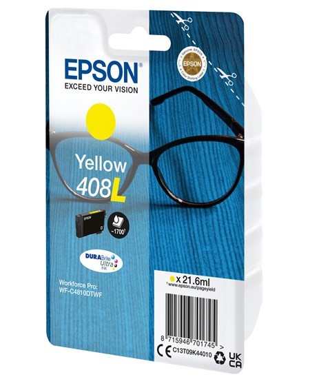 Epson 408L Yellow Ink cartridge 1.7k