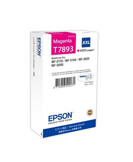 T7893 Magenta Ink Cartridge XXL