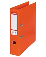 Brevordner No1 Power PP A4 75mm orange