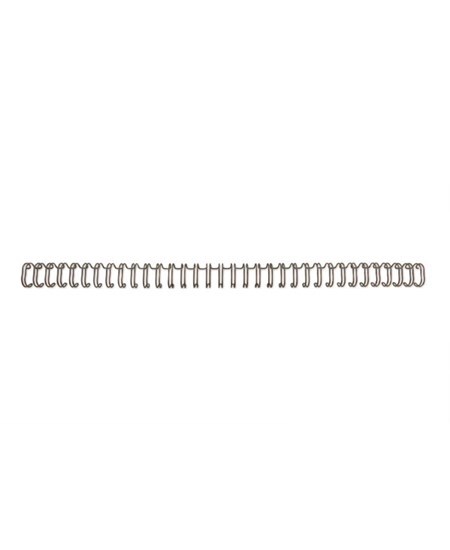Spiralringe metal 3:1 No5 8mm A4 sort (100)