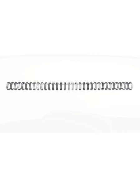 Spiralringe metal 3:1 No9 14mm A4 sort (100)