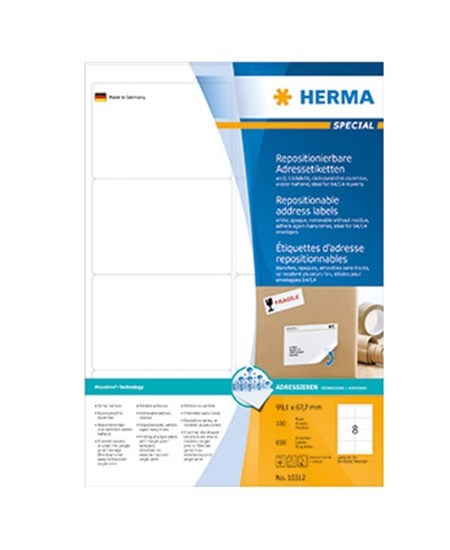 Herma etiket aftagelig 99,1x67,7 (800)