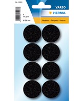 Herma Home filtfødder ø28 sort (8)