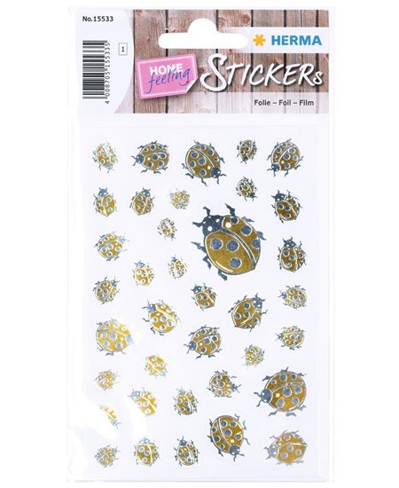 Herma stickers Creative gold silver (1)