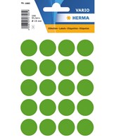 Herma etiket manuel ø19 mørkegrøn (100)