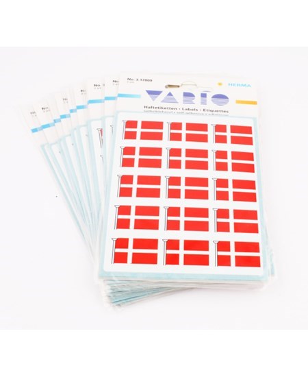 Herma stickers Vario flag Danmark