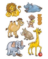 Herma stickers Decor zoo dyr (3)