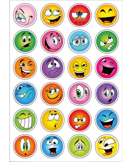 Herma stickers Decor smiley ansigter (2)