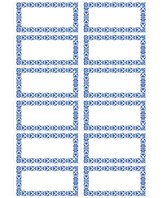 Herma stickers Home blå ramme (4)