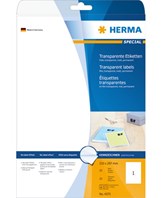 Herma etiket film 210x297 transp mat (25)