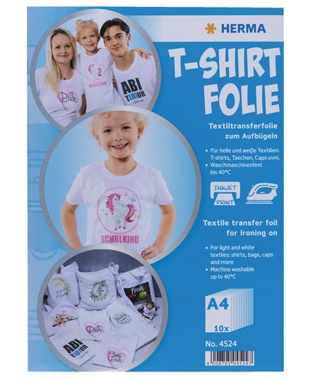 Herma T-shirt folie lys (10)