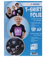 Herma T-shirt folie t/mørke tekstiler A4 (10)