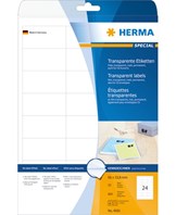 Herma etiket film 66x33,8 transp mat (600)