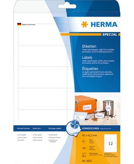 Herma etiket Special Inkjet 96,5x42,3 (300)