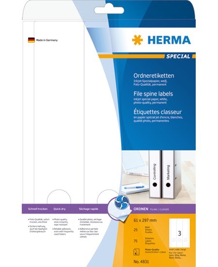 Herma etiket Special LAF Inkjet 61x297 (75)