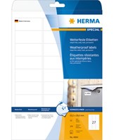 Herma etiket ekstra vejrbestandig 63,5x29,6 (270)