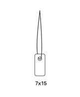 Herma etiket vedhæng m/snor 7x15 (1000)