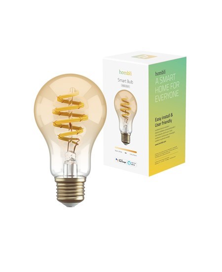 Smart Bulb A60 CCT Filament (E27), Amber