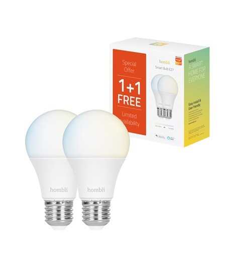 Smart Bulb 9W CCT (E27), Promo Pack