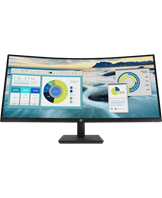 34'' HP Monitor P34hc G4 Curved, Black