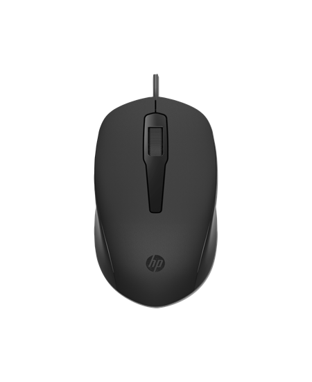 HP 150 Wired Mouse, Black (Consumer)