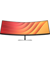 45'' HP Monitor E45c G5 DQHD Curved, Black/Silver