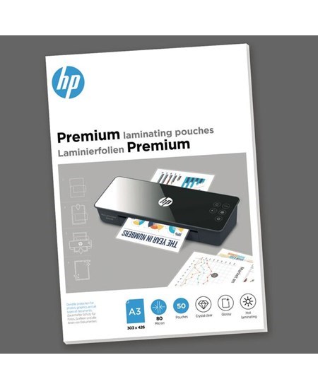 HP Lamineringslomme Premium 80my A3 (50)