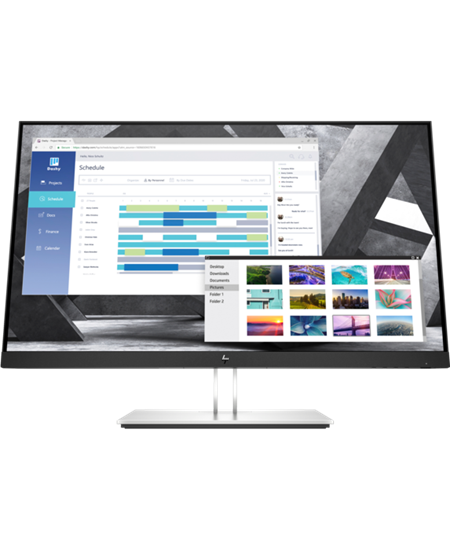 27\'\' HP Monitor E27q G4 QHD, Black/Silver