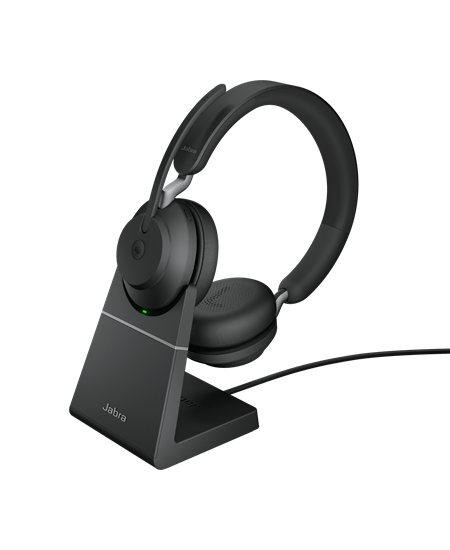 Jabra Evolve2 65 USB-A Headset, Black (Duo)