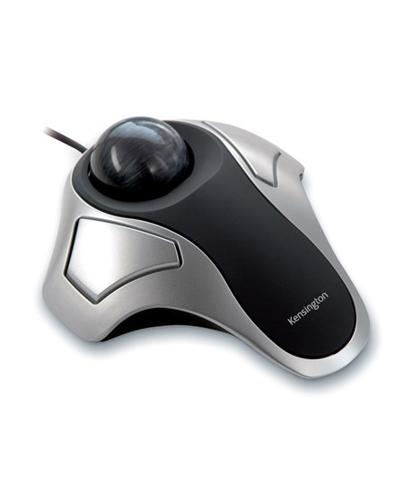 Kensington Trackball Orbit Optical Wired, Silver/Black