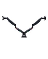 Monitor Arm Dual OneTouch Adjust.Black