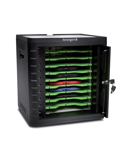 Kensington Charge & Sync Cabinet Universal Tablet, Black