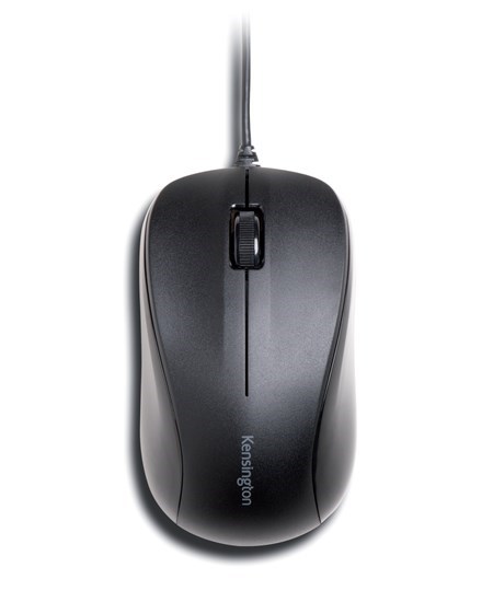 Kensington Wired Mouse ValuMouse 3-Button, Black